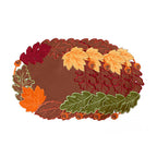 Maple Leaf Hollow-Out Placemat