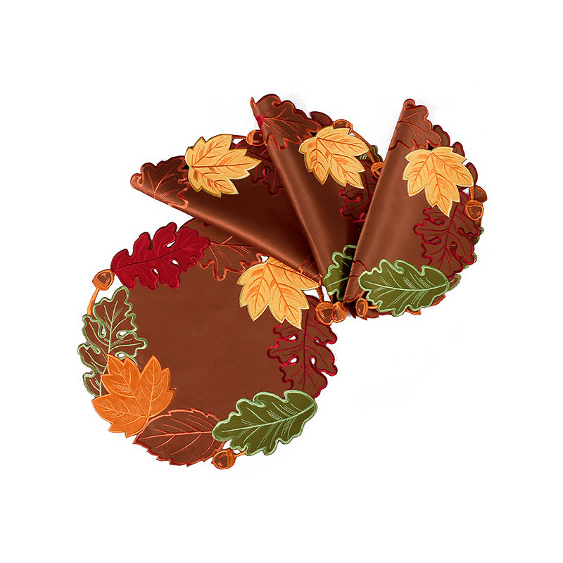 Maple Leaf Hollow-Out Placemat