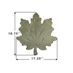 Embroidered Maple Leaf Placemat