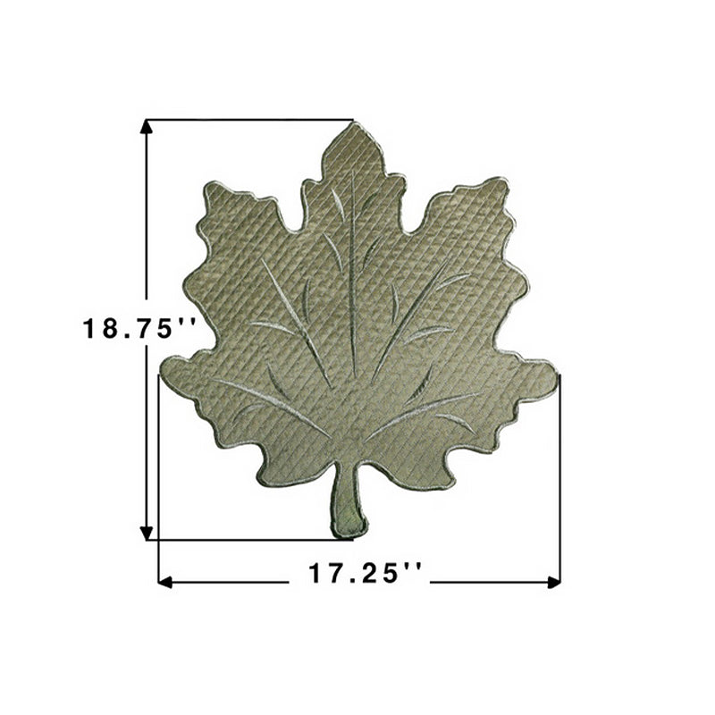 Embroidered Maple Leaf Placemat