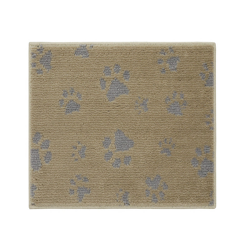 Cute Puppy Paw Print Rug