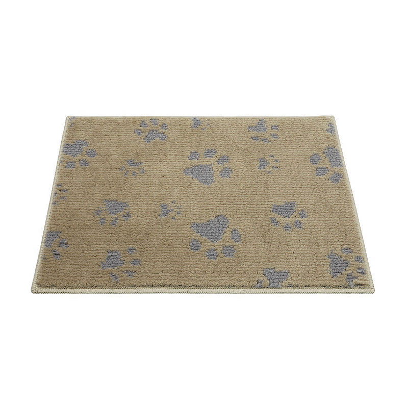 Cute Puppy Paw Print Rug