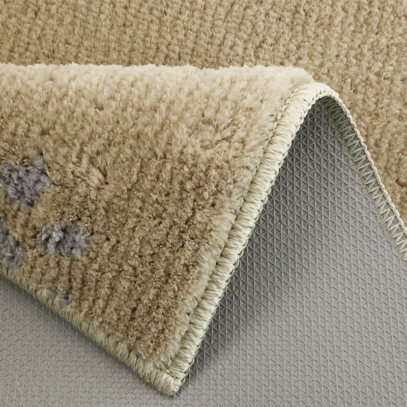 Cute Puppy Paw Print Rug