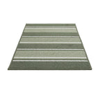 Green Striped Rug