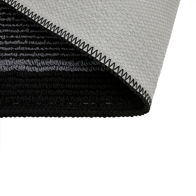 Black Wine Bottle Pattern Rug