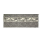 Gray Dining Utensils Pattern Rug