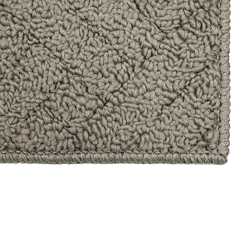 Gray Dining Utensils Pattern Rug