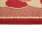 Semi-Circle Apple Pattern Rug