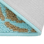 Tiffany Blue Irregular Pattern Rug