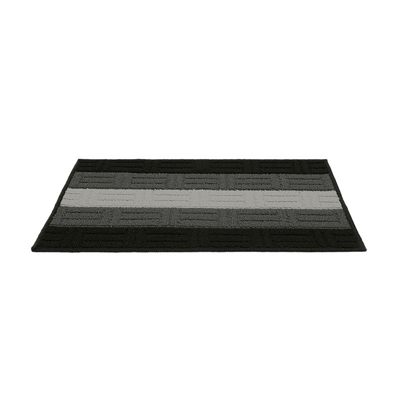 Striped Color Block Rug
