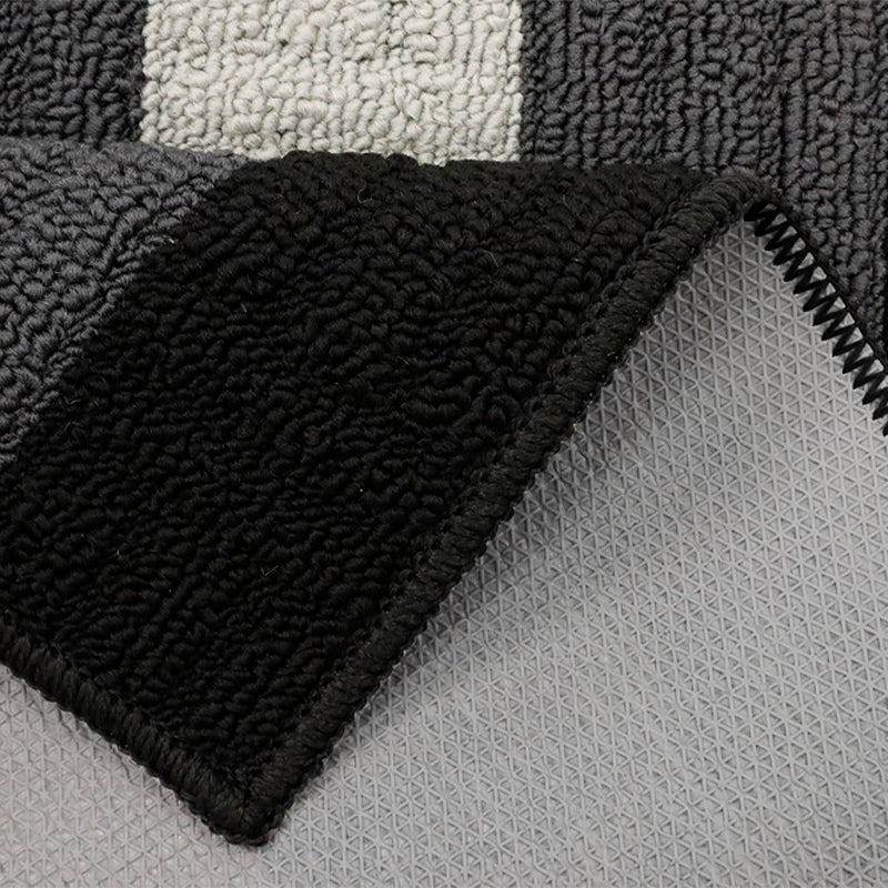 Striped Color Block Rug