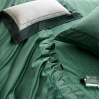 Embroidered 100% Cotton Bedding Set (4-Piece)