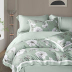 Tencel Floral 4-Piece Bedding Set