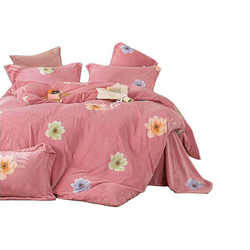 Soft and Cozy Flannel 4-Piece Bedding Set