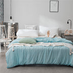 Striped Print 4-Piece Bedding Set