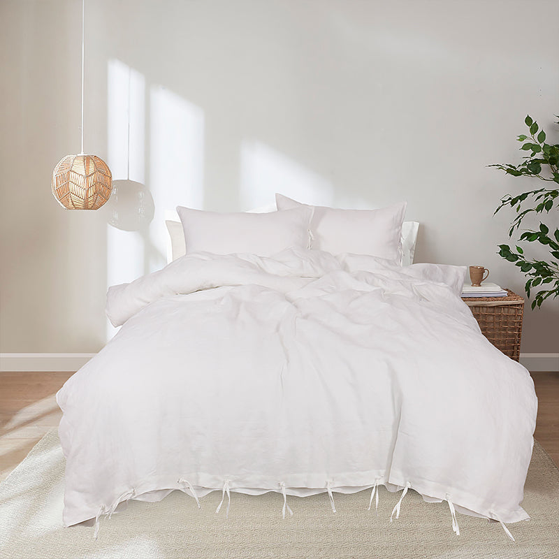 Linen Bedding Set (4 Pieces)