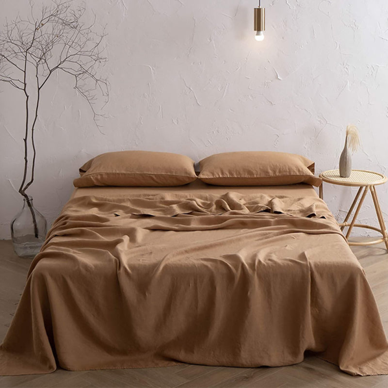 Linen Bedding Set (4 Pieces)