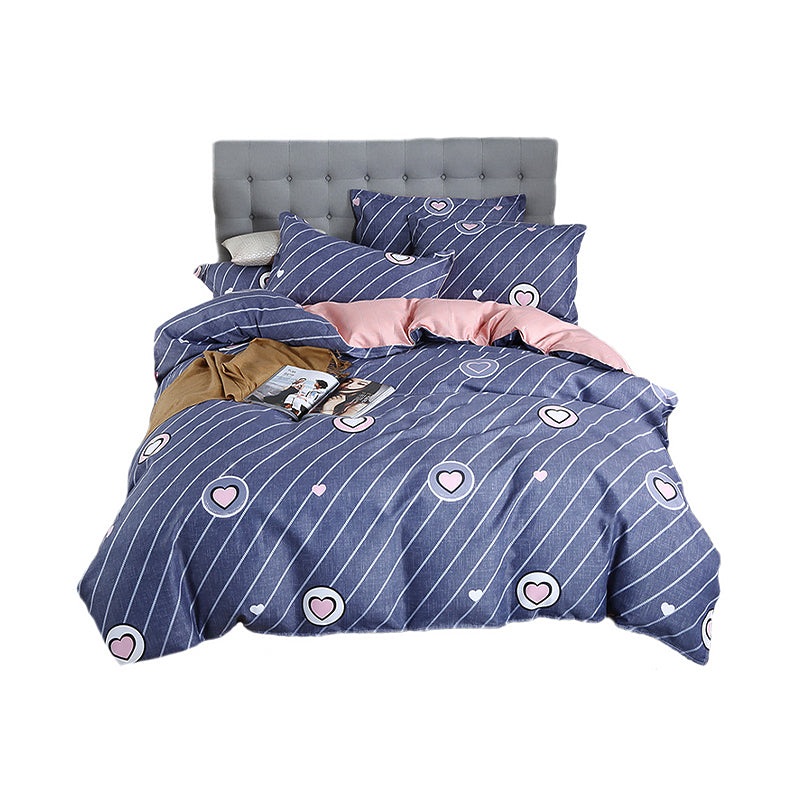 Soft Floral 4-Piece Bedding Set