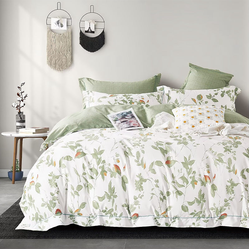 100% Cotton Printed 4-Piece Bedding Set