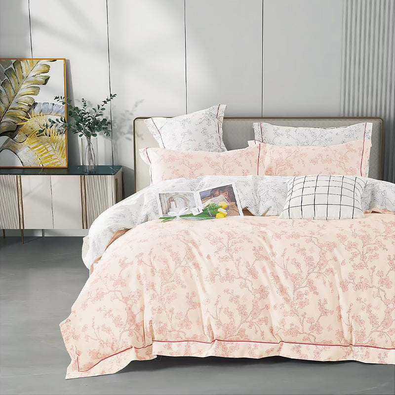 100% Cotton Printed 4-Piece Bedding Set