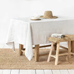 French-Style Linen Rectangular Tablecloth