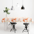 Modern Floral Tablecloth