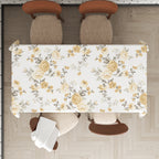 Waterproof Floral Tablecloth