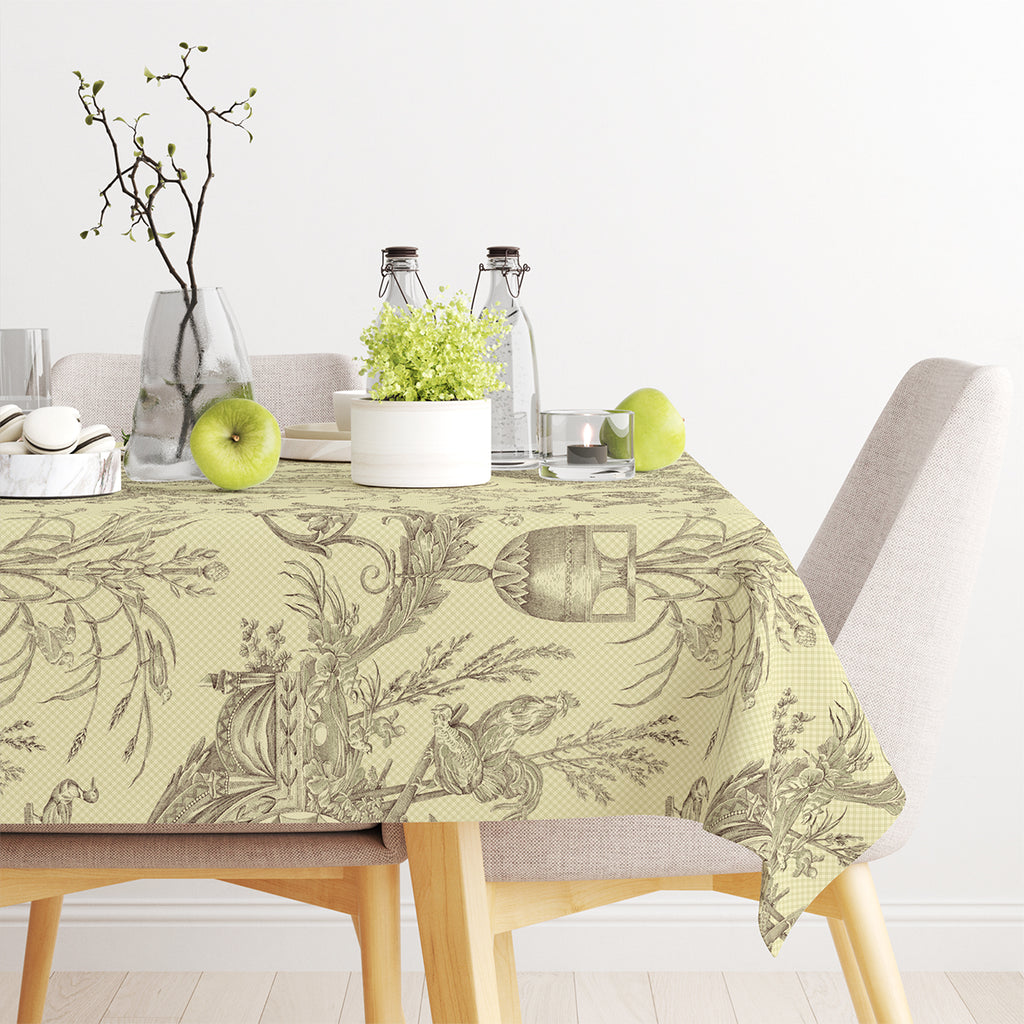 Printed Rectangular PE Tablecloth