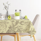 Printed Rectangular PE Tablecloth