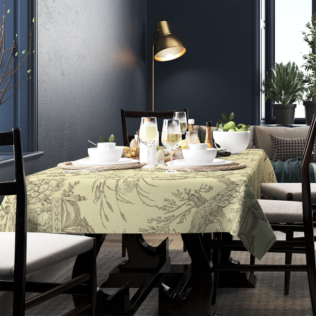 Printed Rectangular PE Tablecloth