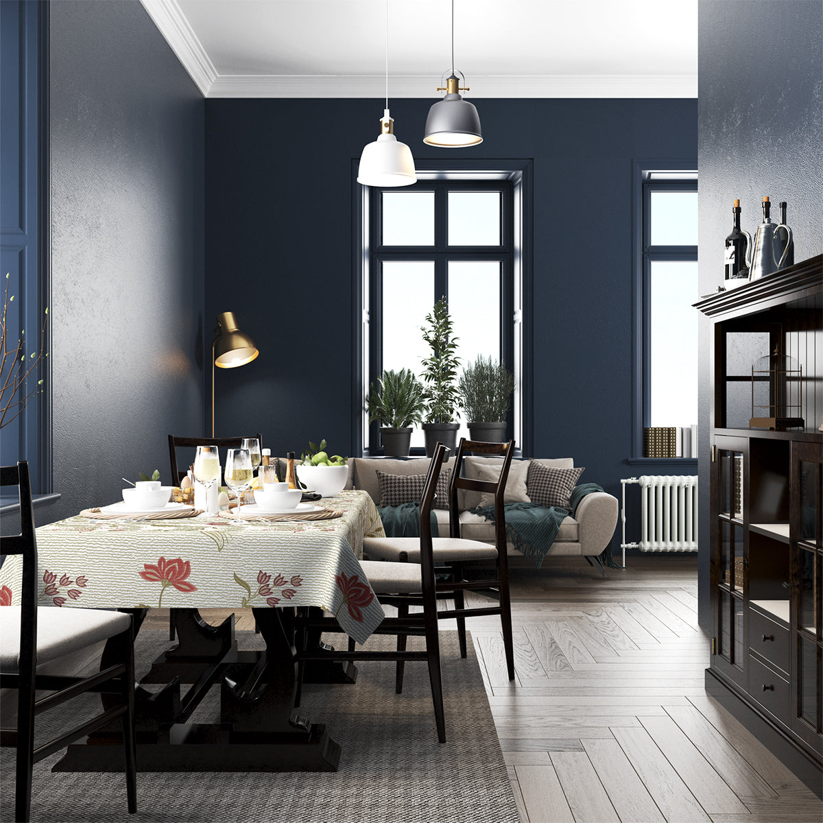 Modern Rectangular Tablecloth