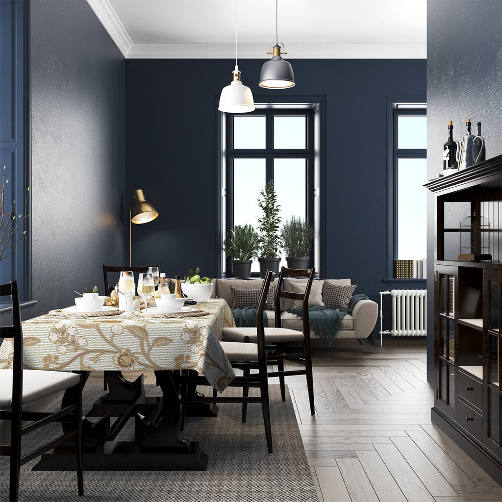 Modern Floral Tablecloth