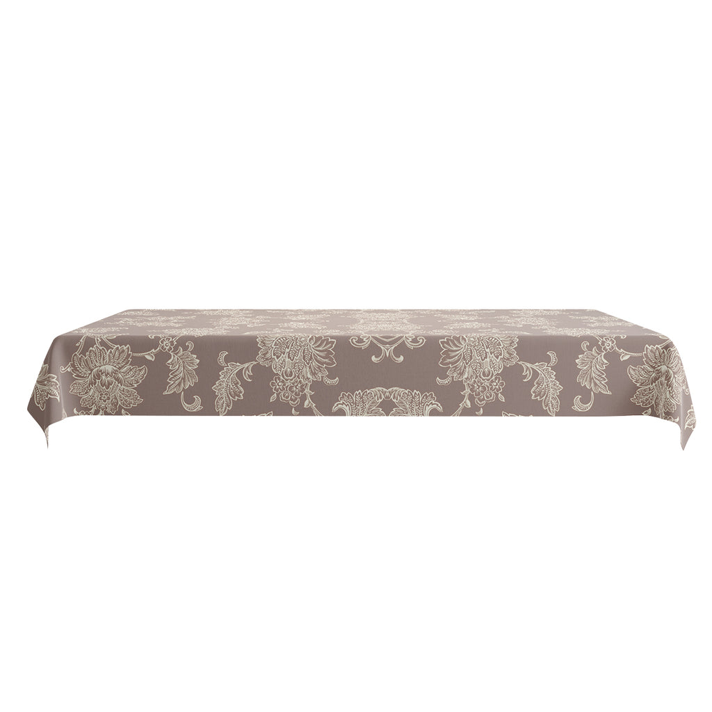 Stain-Resistant Floral Tablecloth
