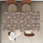 Stain-Resistant Floral Tablecloth