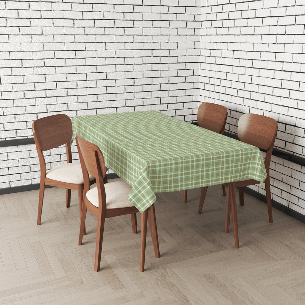 Green Plaid Tablecloth