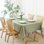 Linen-Texture Tablecloth