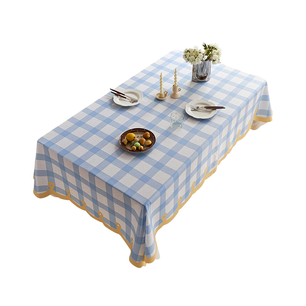Minimalist Checkered Tablecloth