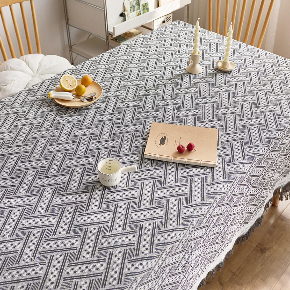 Woven Jacquard Tablecloth