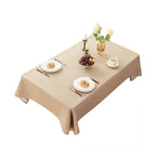 Waterproof Linen-Texture Tablecloth