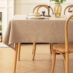 Waterproof Linen-Texture Tablecloth