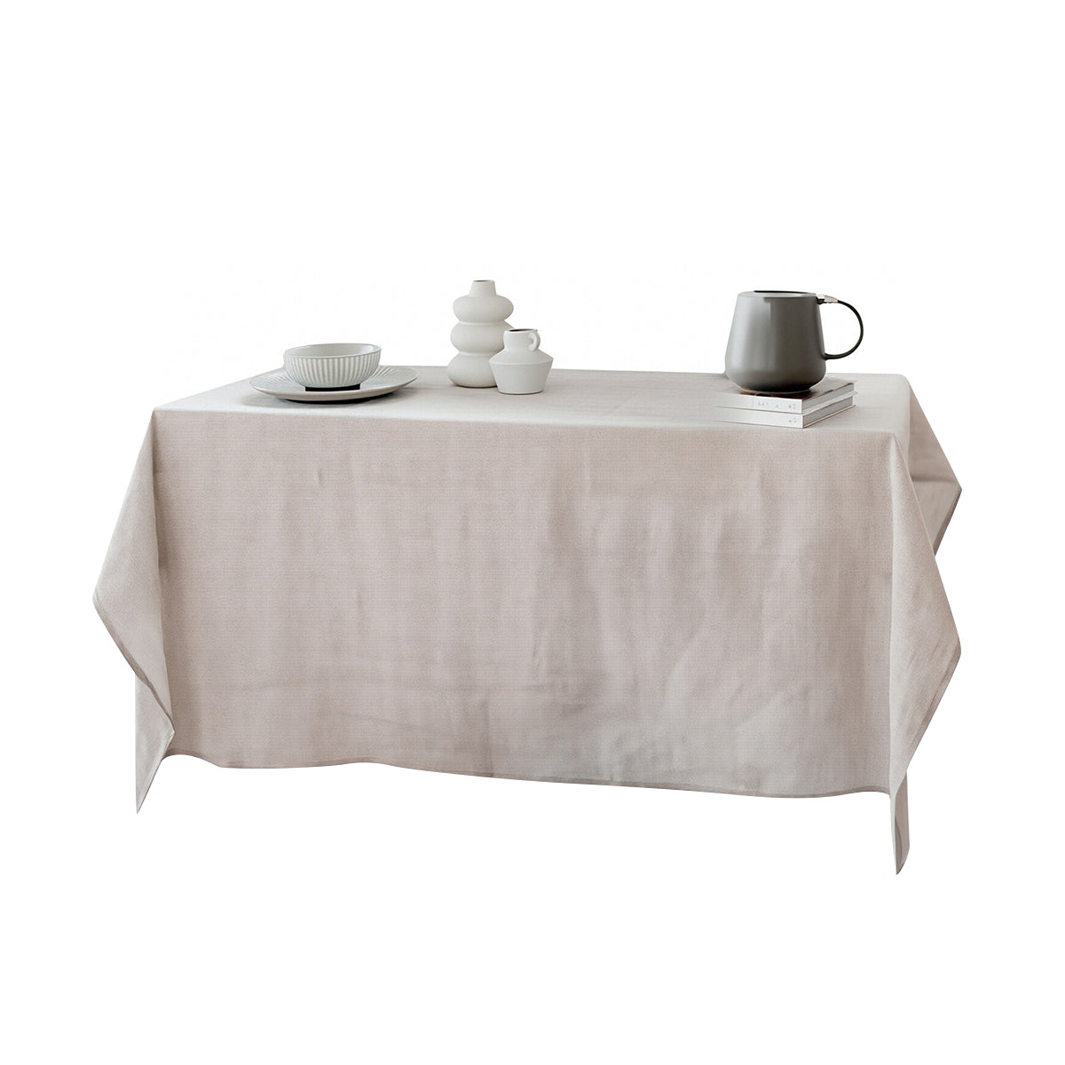 French-Style Pure Linen Tablecloth